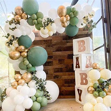 babyshower balloon garland